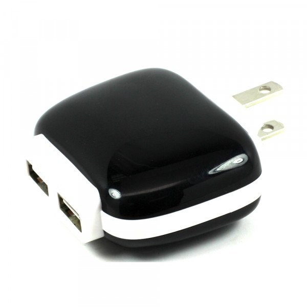 Wholesale 2 USB Output iPad Tablet House Adapter Charger